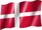venkovní vlajka Dánsko