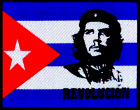 nášivka Che Guevara - Kubánská vlajka, Kuba