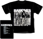 pánské triko Ramones - tour