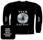 pánské triko s dlouhým rukávem Fuck Racism