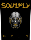 nášivka na záda, zádovka Soulfly - Omen