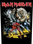 nášivka na záda, zádovka Iron Maiden - Number of the Beast