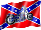 venkovní Jižanská vlajka, moto