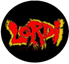 placka, odznak Lordi - Red Logo