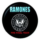 placka, odznak Ramones - The Final tour
