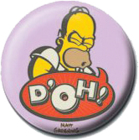 placka, odznak Homer Simpson - Dooh