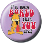 placka, odznak Garfield - Bared You