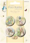 placka / button Peter Rabbit