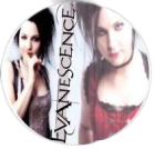 placka, odznak Evanescence - Amy Lee