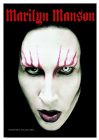 plakát, vlajka Marilyn Manson - head