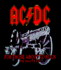 nášivka AC/DC - Fot Those About To Rock
