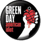 placka, odznak Green Day - American Idiot