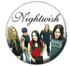 placka, odznak Nightwish - band old