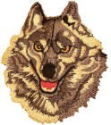emblém, nášivka Vlk 22 cm II