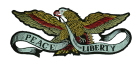 emblem, nasivka Orlice - Peace And Liberty