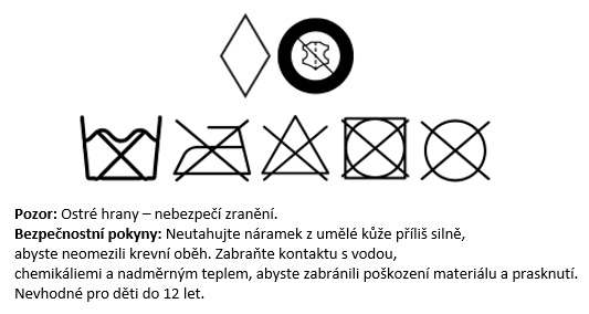 náramky a obojky umělá kůže